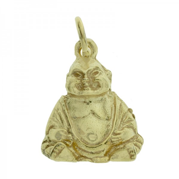 Collar Buda dorado Plata de Ley | Karissma