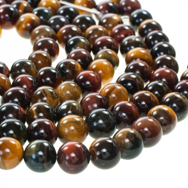 Ojo de tigre tres colores tira de 40 cm - Karissma