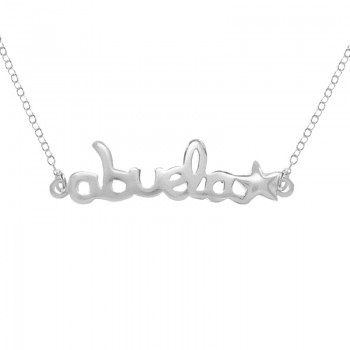 Collar abuela estrella Plata de Ley | Karissma