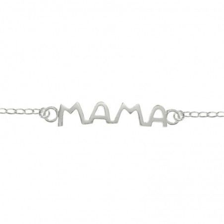 Pulsera o collar Mamá Plata de Ley - Karissma
