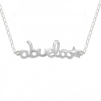 Pulsera o collar Abuela estrella Plata de Ley - Karissma