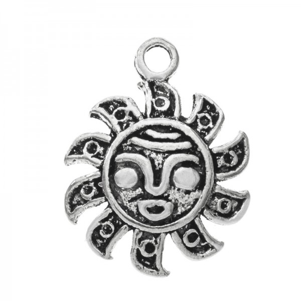 Collar sol azteca Plata de Ley - Karissma