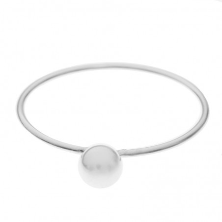 Anillo bolita Plata de Ley - Karissma