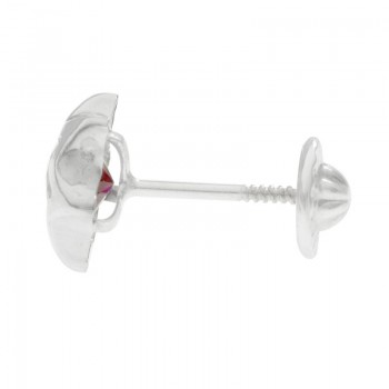 Pendientes estrella roja con rosca - Karissma 2