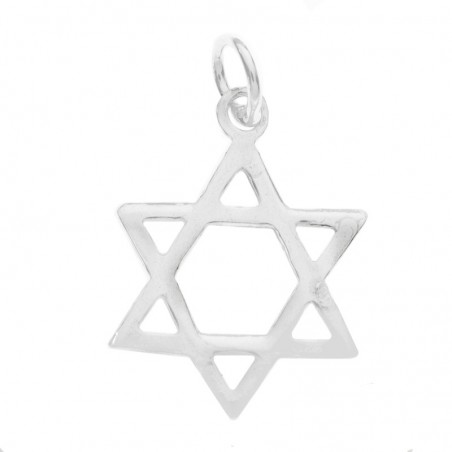 Colgante estrella de David Plata de Ley - Karissma