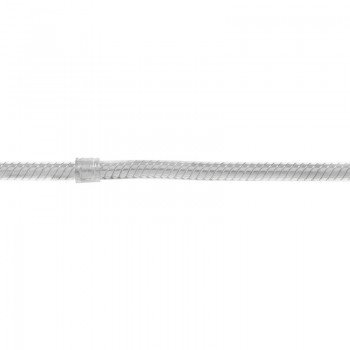 Pulsera semirígida símil Pandora Plata de Ley 2