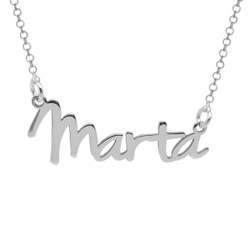 Collar nombre personalizado caligrafía fina - Karissma