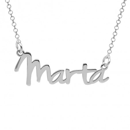 Collar nombre personalizado caligrafía fina - Karissma