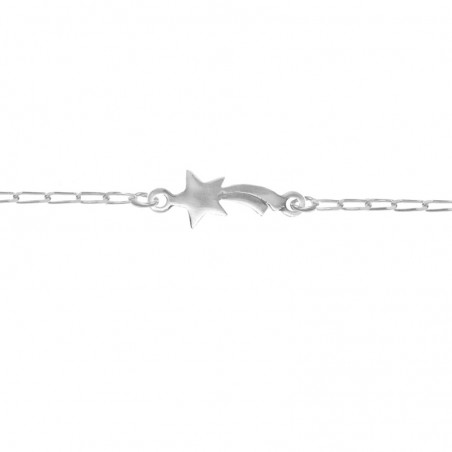 Pulsera estrella fugaz Plata de Ley - Karissma