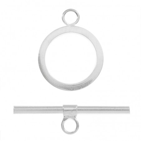 Cierre palanca T Plata de Ley - Karissma