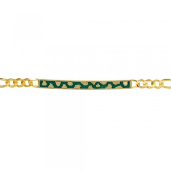 Esclava esmalte turquesa Plata de Ley - Karissma 2