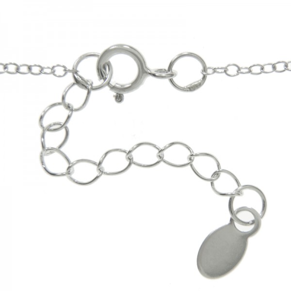 Collar circonitas blancas Plata de Ley 925 - Karissma