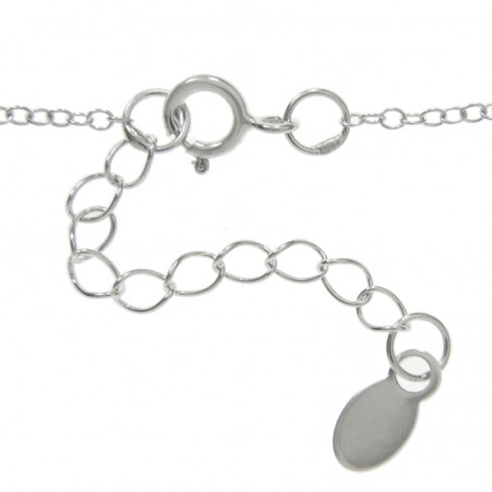 Collar circonitas blancas Plata de Ley 925 - Karissma