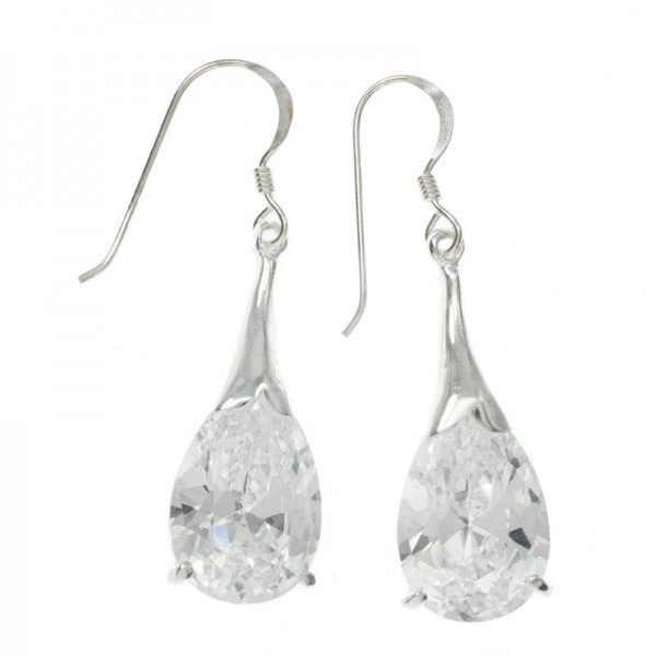 Conjunto collar y pendiente Plata de Ley 925