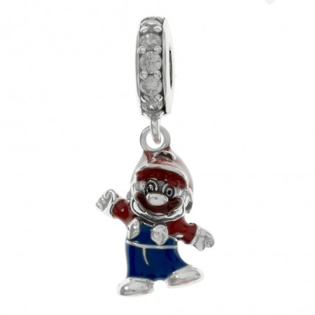 Charm Mario Bros Plata de Ley - Karissma