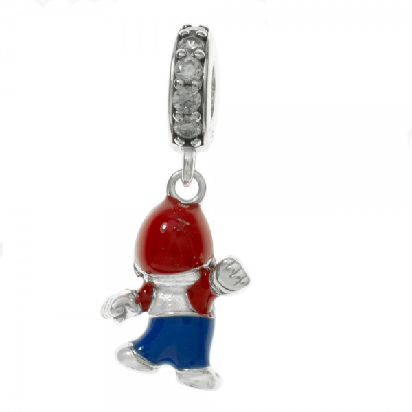 Charm Mario Bros Plata de Ley - Karissma