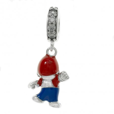 Charm Mario Bros Plata de Ley - Karissma