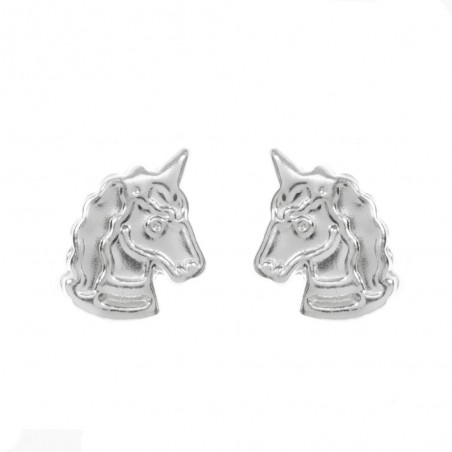 Pendientes unicornio Plata de Ley - Karissma