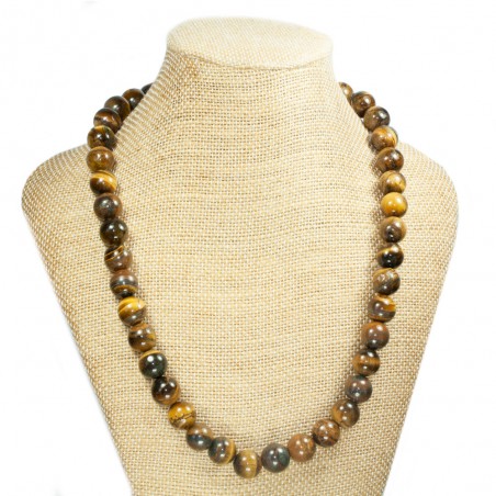 Collar Ojo de Tigre & Plata de Ley - Karissma