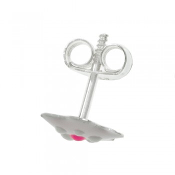 Conjunto flor puntos Plata de Ley | Karissma 2