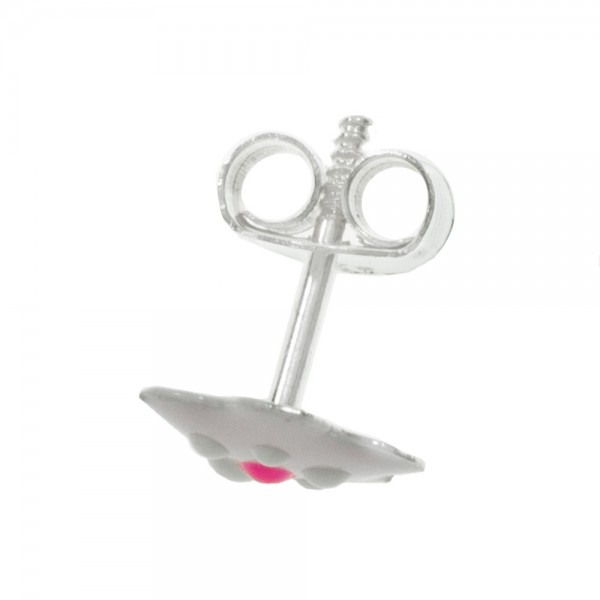 Conjunto flor puntos Plata de Ley | Karissma