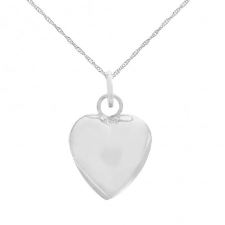 Colgante corazón Plata de Ley | Outlet joyas