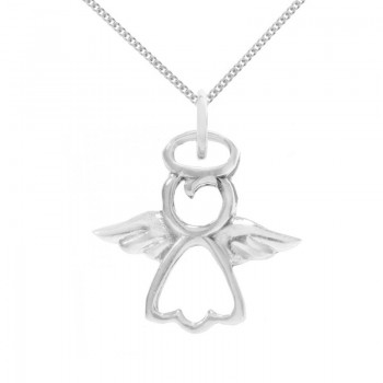 Collar ángel calado Plata de Ley - Karissma 2