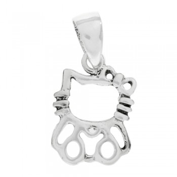 Colgante gatita Plata de Ley - Karissma 2
