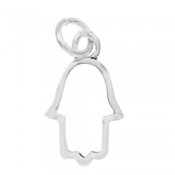 Colgante silueta mano de Fátima Plata de Ley 925