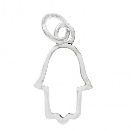 Colgante silueta mano de Fátima Plata de Ley 925