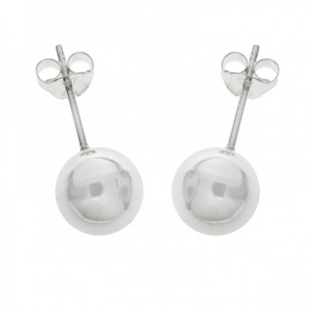 Pendientes bola Plata de Ley - Regalo Primera Comunión invitados