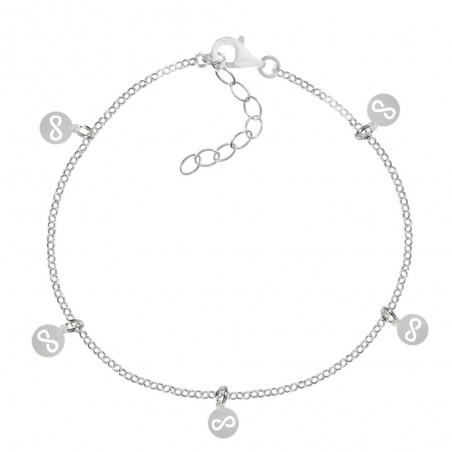 Pulsera abalorios infinito Primera Comunión