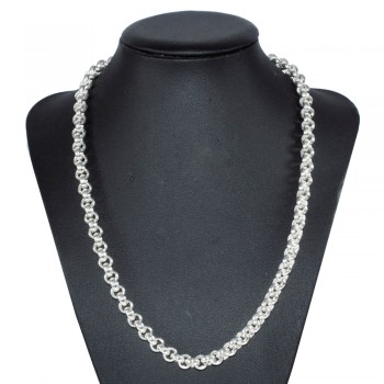 Cadena roló XXL Plata de Ley - Karissma