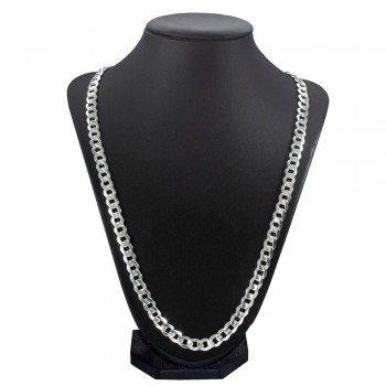 Cadena Grumet 7.5mm Plata de Ley - Karissma