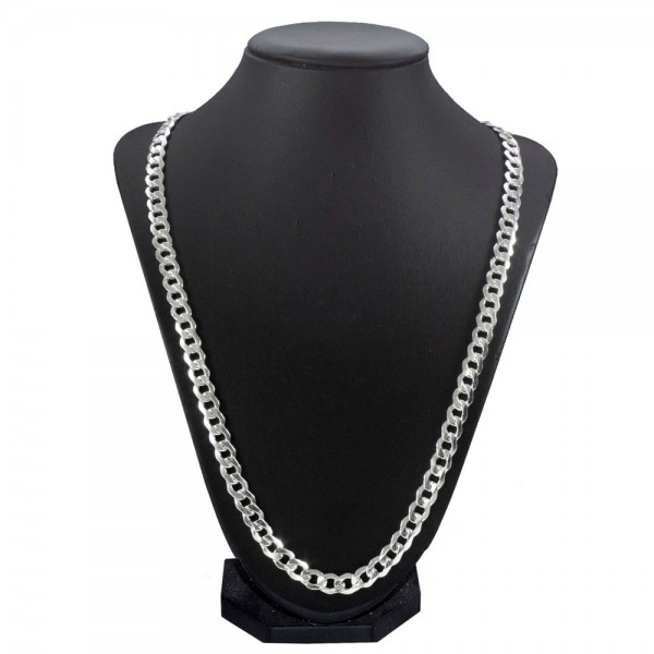 Cadena Grumet 7.5mm Plata de Ley - Karissma