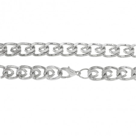 Cadena ancha eslabón enrollado acero - Karissma
