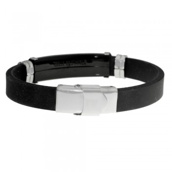 Pulsera acero inoxidable cruz horizontal - Karissma 2