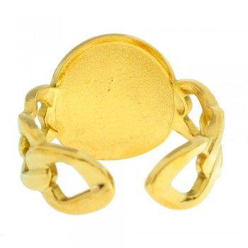 Anillo ajustable cadena con piedra - Karissma 2