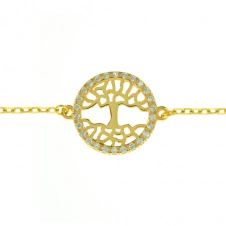 Pulsera árbol de la vida Plata de Ley - Karissma