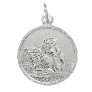 Collar medalla Ángel Plata de Ley - Karissma 2