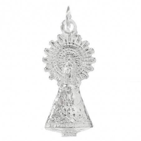 Medalla Virgen del Pilar Plata de Ley - Karissma