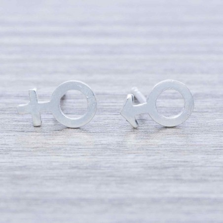 Pendientes hombre y mujer Plata de Ley 925