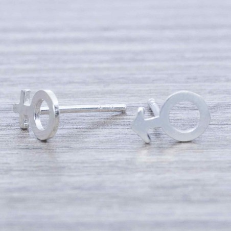 Pendientes hombre y mujer Plata de Ley 925