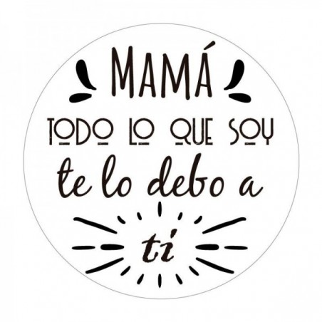 Llavero acero inoxidable Día de la Madre