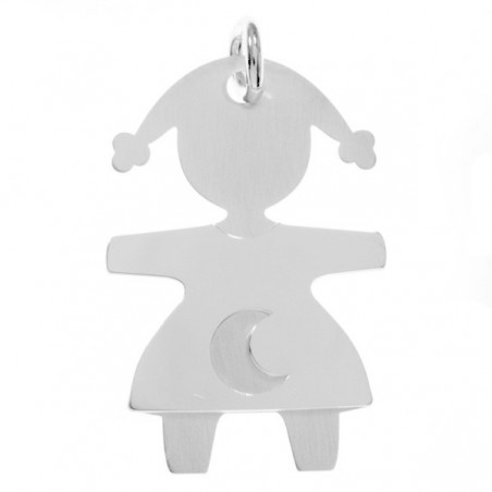 Colgante niña o niño Plata de Ley - Karissma