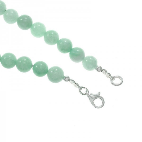 Collar de amazonita con clave de Sol y Fa