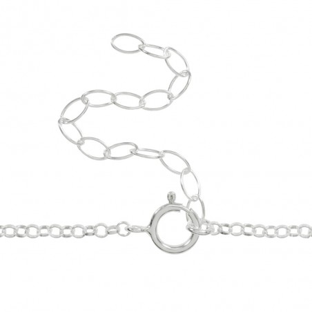 Pulsera infinito con perro y nombre personalizado Plata de Ley - Karissma