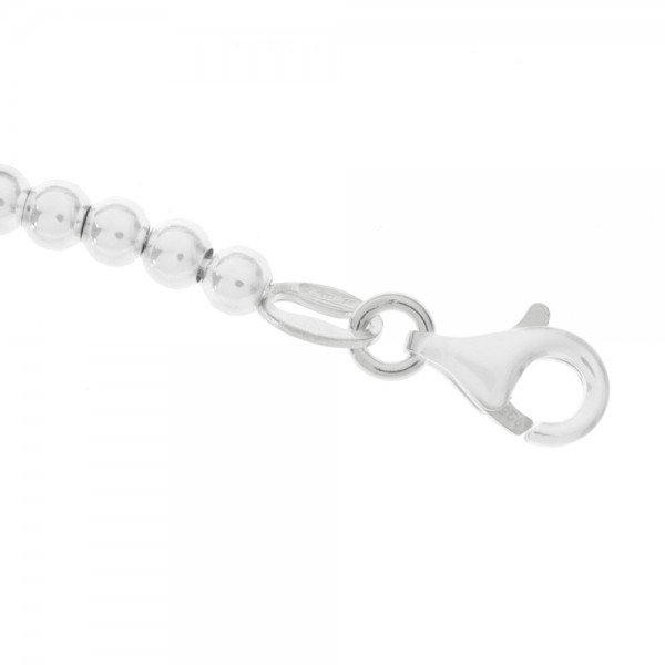 Pulsera con perro y nombre personalizado Plata de Ley - Karissma