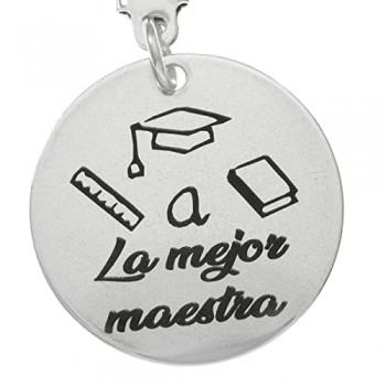 Llavero La mejor maestra de acero - Karissma 2