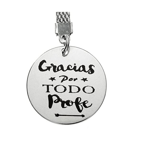 Llavero Gracias por todo Profe a de acero - Karissma